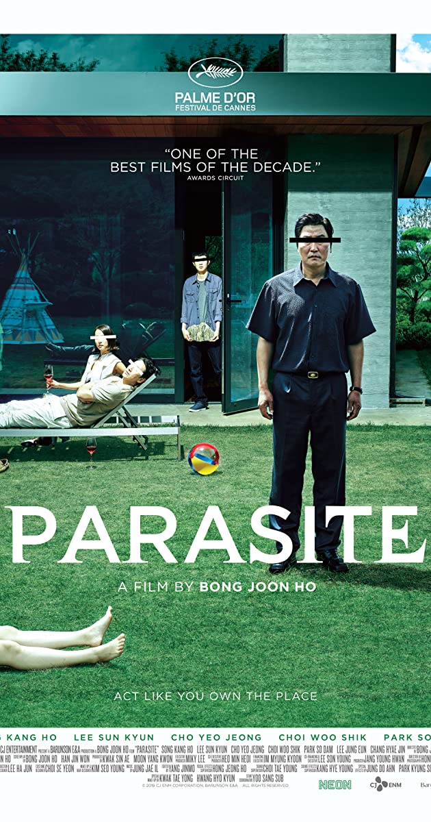 parasite movie poster